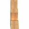 Ekena Millwork Saratoga Smooth Timber Gable Bracket, Western Red Cedar, 84"W x 21"H x 5 1/2"D x 5 1/2"F, 6/12 Pitch GBW084X21X0606SAR00SWR - alternate 2